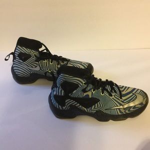 Nike Lebron 13 Metallic Silver Photo Blue shoes